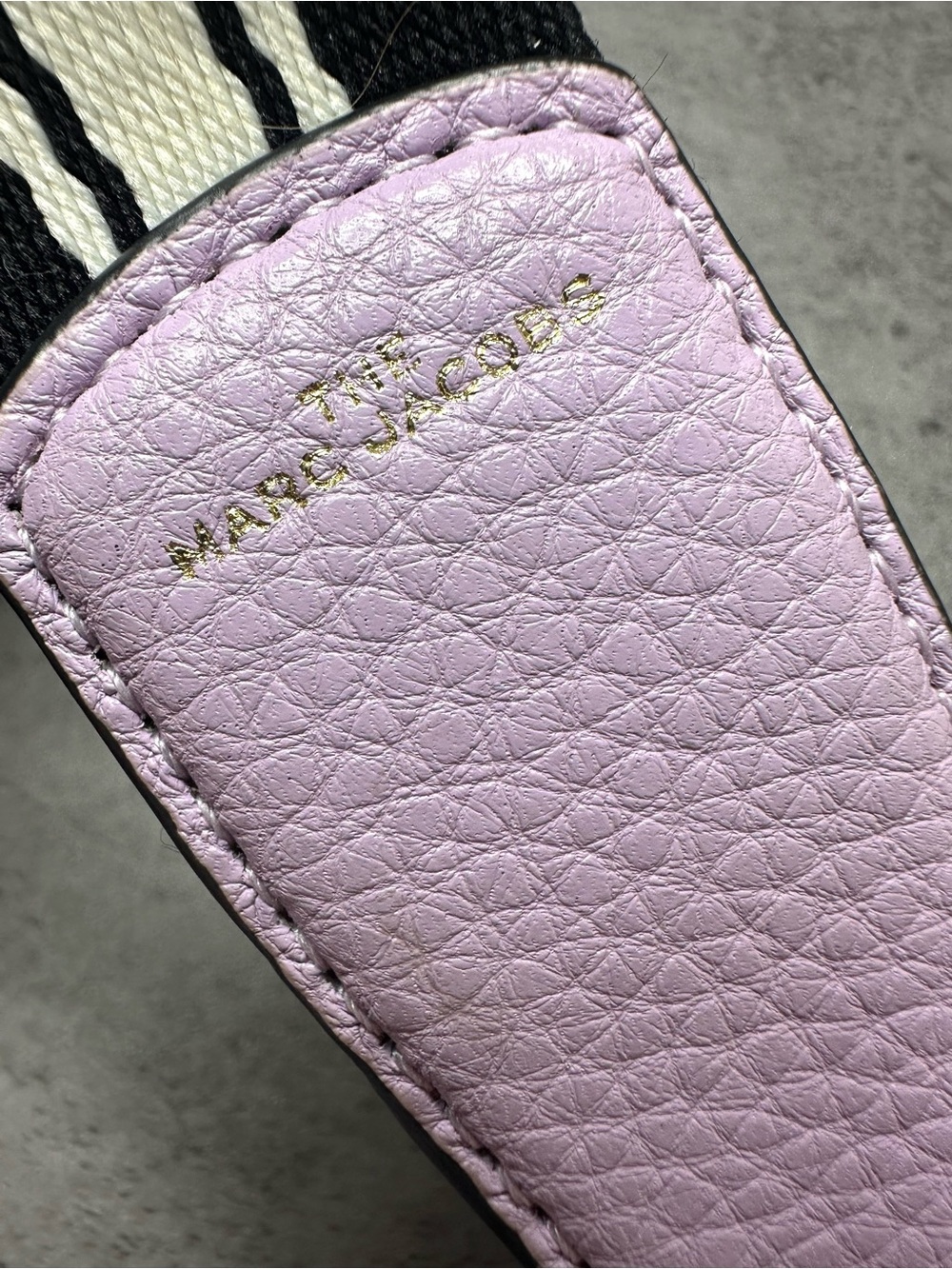 Marc Jacobs The Cosmo Crossbody Bag Languid Lavender Leather - Picture 3 of 9